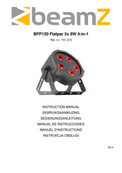 Beamz BFP120 Manuel D'instructions