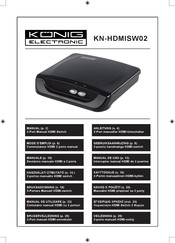 König Electronic KN-HDMISW02 Mode D'emploi