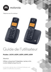 Motorola L605M Guide De L'utilisateur