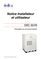 deville DSC 32 Notice Installateur Et Utilisateur