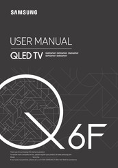 Samsung Q6F QN82Q6FNAF Guide D'utilisation