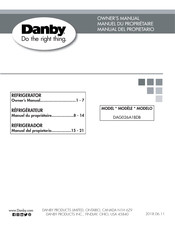 Danby DAG026A1BDB Manuel Du Propriétaire