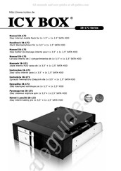 Icy Box IB-172 Serie Manuel