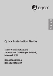 Eneo IEB-62V2812M0A Instructions D'installation