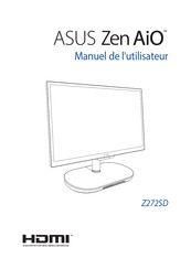 Asus Zen Aio Z272SD Manuel De L'utilisateur