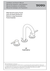 Toto Global TLS01201U Manuel D'installation Et D'utilisation