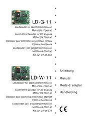 tams elektronik LD-W-11 Mode D'emploi