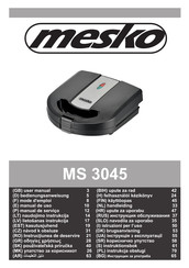 Mesko MS 3045 Mode D'emploi