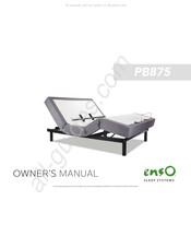 Enso Sleep Systems PB875 Mode D'emploi