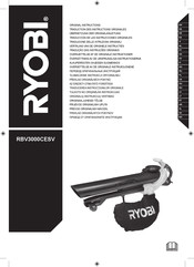 Ryobi RBV3000CESV Traduction Des Instructions Originales