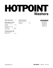 Hotpoint HNSR2120 Mode D'emploi