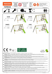 Trigano TOPWOOD DANI J-16591 Notice De Montage