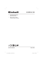 EINHELL GC-BRM 46/1 MS Mode D'emploi D'origine