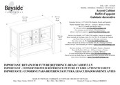 Bayside Furnishings CSC4836AC-2 Instructions De Montage