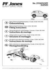 PF Jones 29240523PF Instructions De Montage