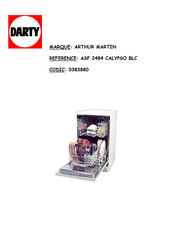 Electrolux ARTHUR MARTIN ASF 2484 Notice D'utilisation
