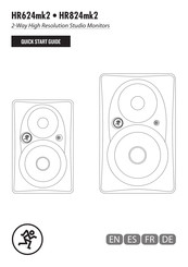 Mackie HR824 MK2 Guide De Démarrage Rapide