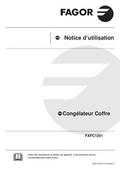 Fagor FAFC1201 Notice D'utilisation