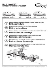 ConWys AG 21500578C Instructions De Montage