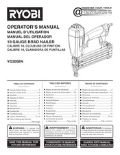 Ryobi YG200BN Manuel D'utilisation