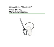 Nokia Bluetooth BH-700 Manuel D'utilisation