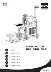 GYS POWERDUCTION 37LG Mode D'emploi