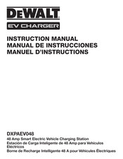 DeWalt DXPAEV048 Manuel D'instructions