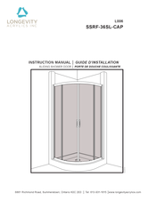 Longevity Acrylics SSRF-36SL-CAP Guide D'installation