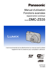 Panasonic LUMIX DMC-ZS35 Manuel D'utilisation