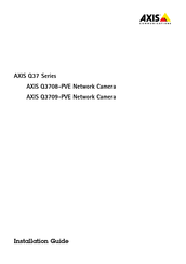 Axis Q3708-PVE Guide D'installation