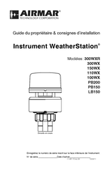 Airmar Technology Corporation WeatherStation PB150 Mode D'emploi