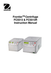 OHAUS Frontier FC5513R Mode D'emploi