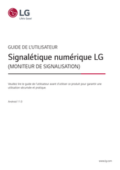 LG 65TR3DK-B Guide De L'utilisateur