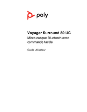 Poly Voyager Surround 80 UC Guide Utilisateur