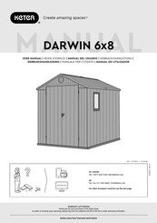 Keter DARWIN 6x8 Mode D'emploi