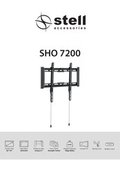 Stell SHO 7200 Instructions D'installation