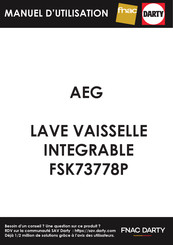 AEG FSK73778P Notice D'utilisation