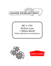 Samuel Jackson HG-1-1701 Manuel D'exploitation