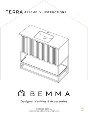 Bemma Terra V-TR48SFM-05MB-C03S-1 Instructions D'assemblage