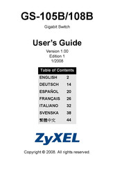 Zyxel GS-105B Mode D'emploi