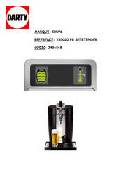 Krups BEERTENDER VB5020 Mode D'emploi