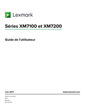 Lexmark XM7200 Serie Guide De L'utilisateur