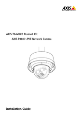 Axis T94V02D Instructions D'installation