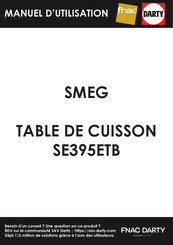 Smeg SE395ETB Mode D'emploi