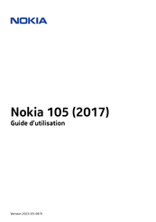 Nokia 105 2017 Guide D'utilisation