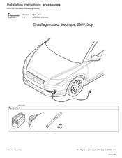 Volvo 30767057 Instructions D'installation