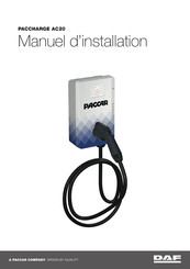 Paccar DAF PACCHARGE AC20 Manuel D'installation