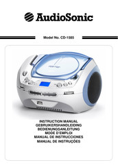 AudioSonic CD-1585 Mode D'emploi