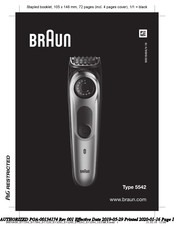 Braun BT5242 Instructions