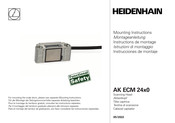 HEIDENHAIN AK ECM 24 0 Serie Instructions De Montage